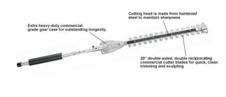 ECHO Hedge Trimmer Attachment 99944200485 - Safford Equipment Company