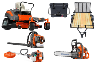 HH400 Homeowners Husqvarna Z248F Zero Turn Mower Bundle