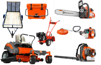 HH4167 Husqvarna Mower Bundle - Z248F Zero Turn 350BT Blower TW17116DMN Tiller