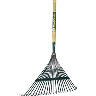 Rake Lawn leaf 22tine Hdl 54in