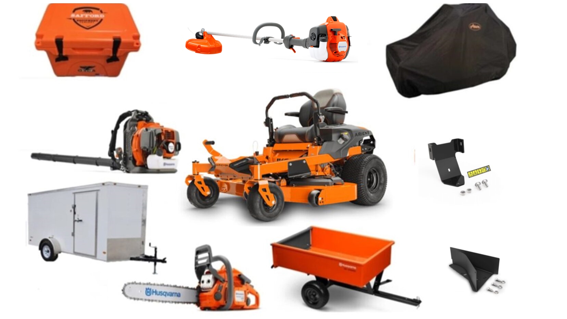 AH488 Ariens Mower Bundle - IKON 52 Zero Turn 350BT Blower 122L