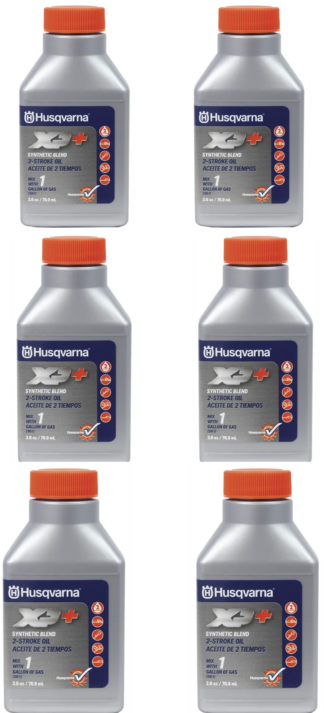 Husqvarna XP+ 2-Stroke Oil 2.6oz 6-Pk #593152301