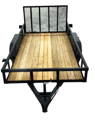 CA123 Caliber 6.5x14 Utility Trailer HD TA W/ Dove Tail