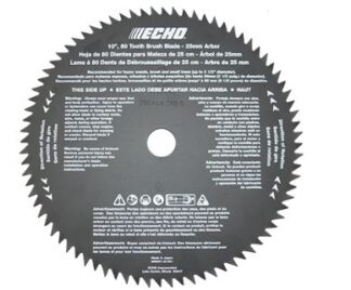 ECHO 8in 80-Tooth Brush Blade (25mm Arbor) (Part #69500121432)