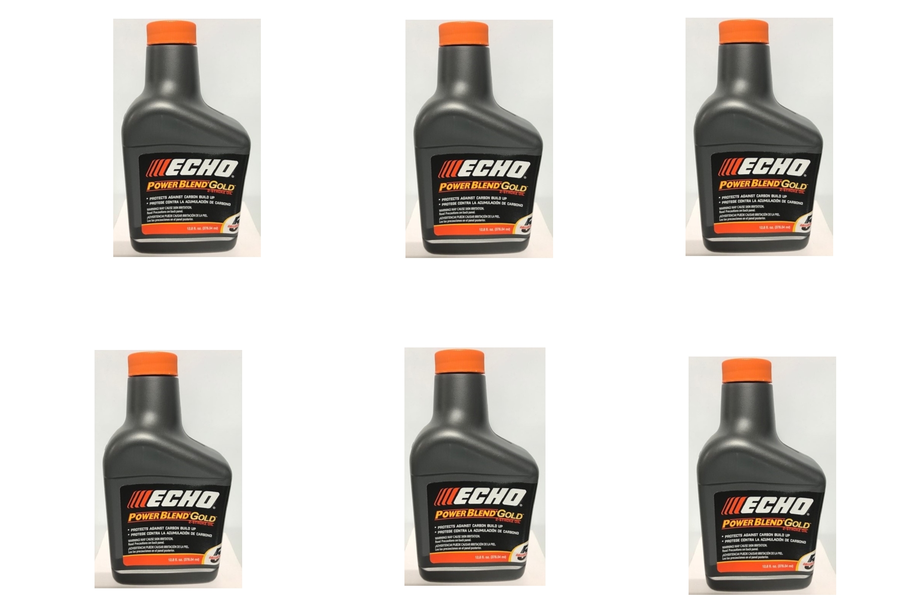 ECHO PowerBlend Gold 2-Cycle Oil 12.8oz 6-Pk #6450005G ECHO PowerBlend Gold 2-Cycle Oil 12.8oz 6-Pk #6450005G