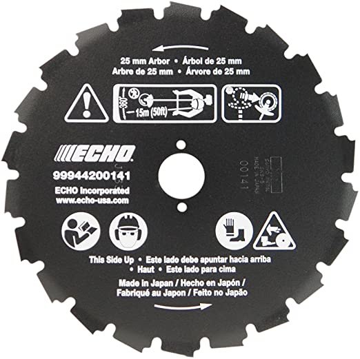 Echo 8" 22-Tooth Clearing Saw Blade #99944200141 Echo 8" 22-Tooth Clearing Saw Blade #99944200141