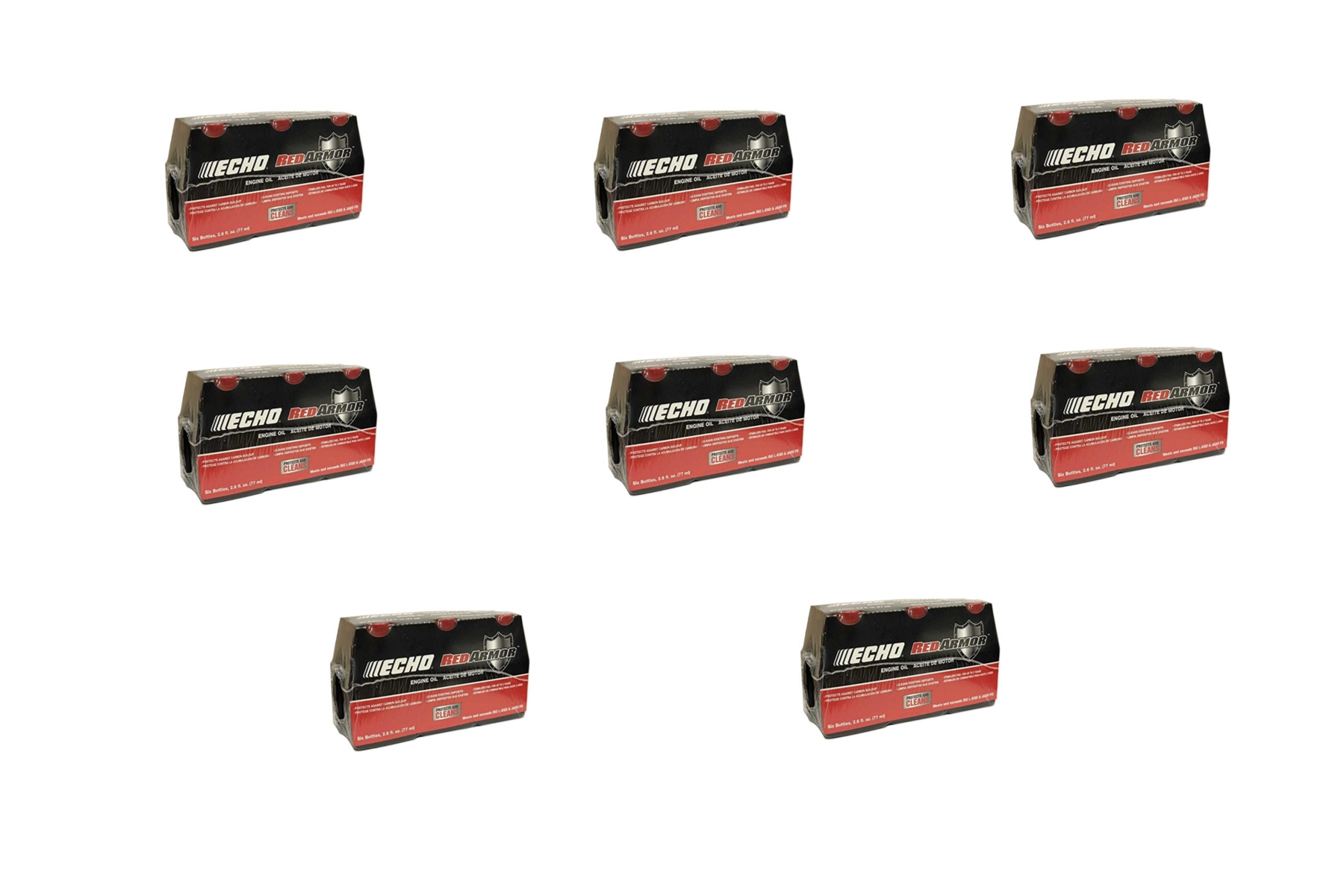 ECHO Red Armor Oil 2-Cycle 2.6oz Case/48 #6550001 ECHO Red Armor Oil 2-Cycle 2.6oz Case/48 #6550001