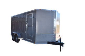 Cynergy 7x16 Enclosed Trailer Pewter