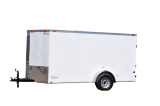 Cynergy 6x12 Enclosed Trailer SA Basic White