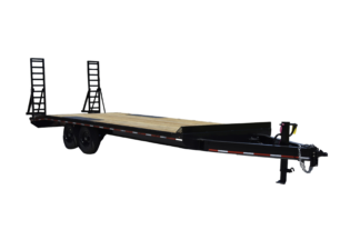 CA300 Caliber 8x24 Deckover Trailer 14k W/ Dovetail