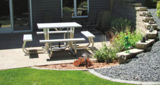 Aluma 4 Sided Picnic Table #21029