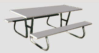 Aluma 2 Sided Picnic Table #21018