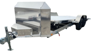 Aluma Tandem Utility Trailer #8220H ANV TILT