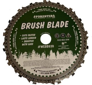 Forester 8" Brush Blade Full Chain #WCBB820