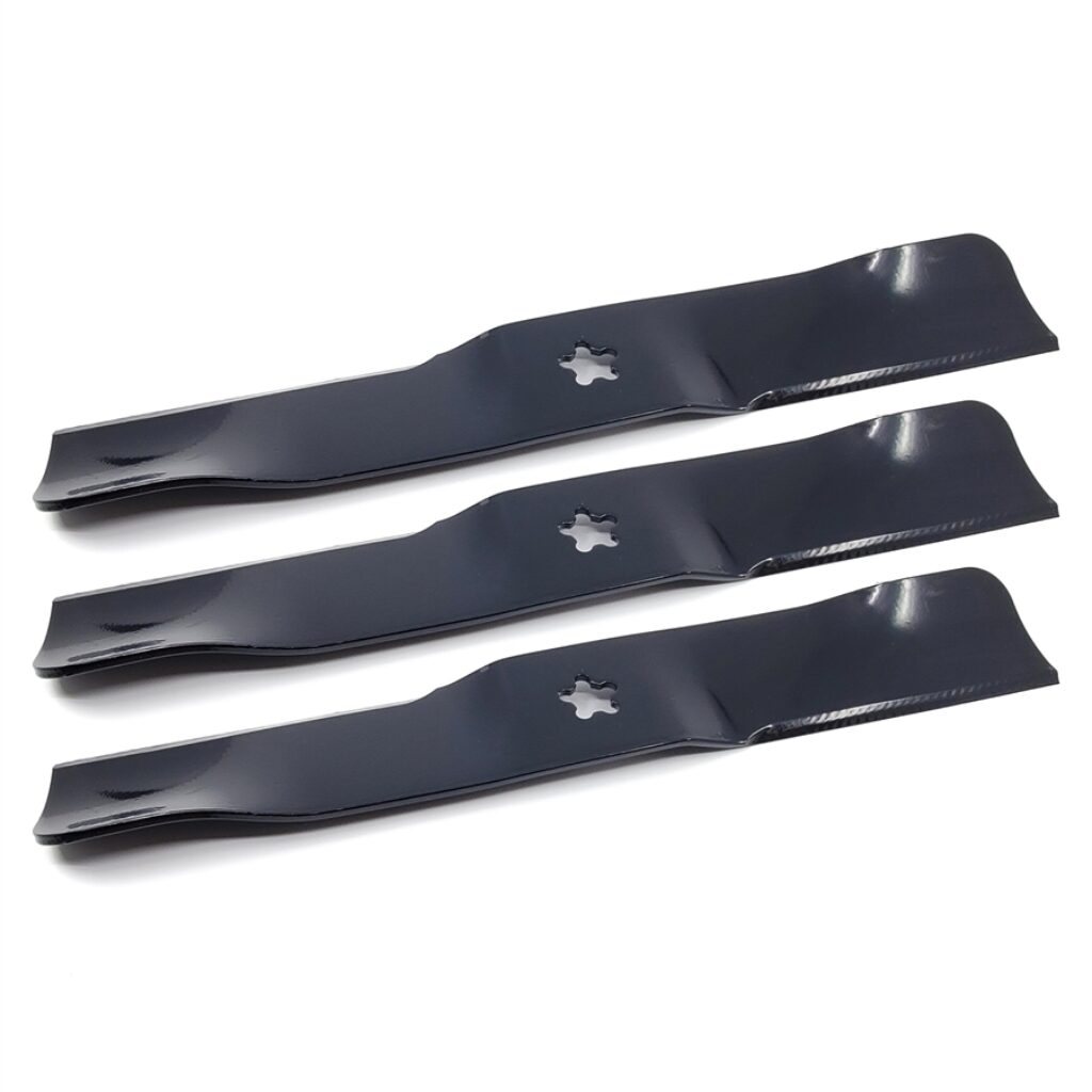 thumbnail image 2 of Rotary 3-Pack Mower Blades For Husqvarna – Replaces 588811002, Fits TS248TD, TS348, TS248G, MZ48 2 of 6