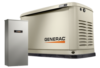 GENERAC Guardian 18kW Home Stand By Generator W/WiFi Plus 200 ASE Transfer Switch