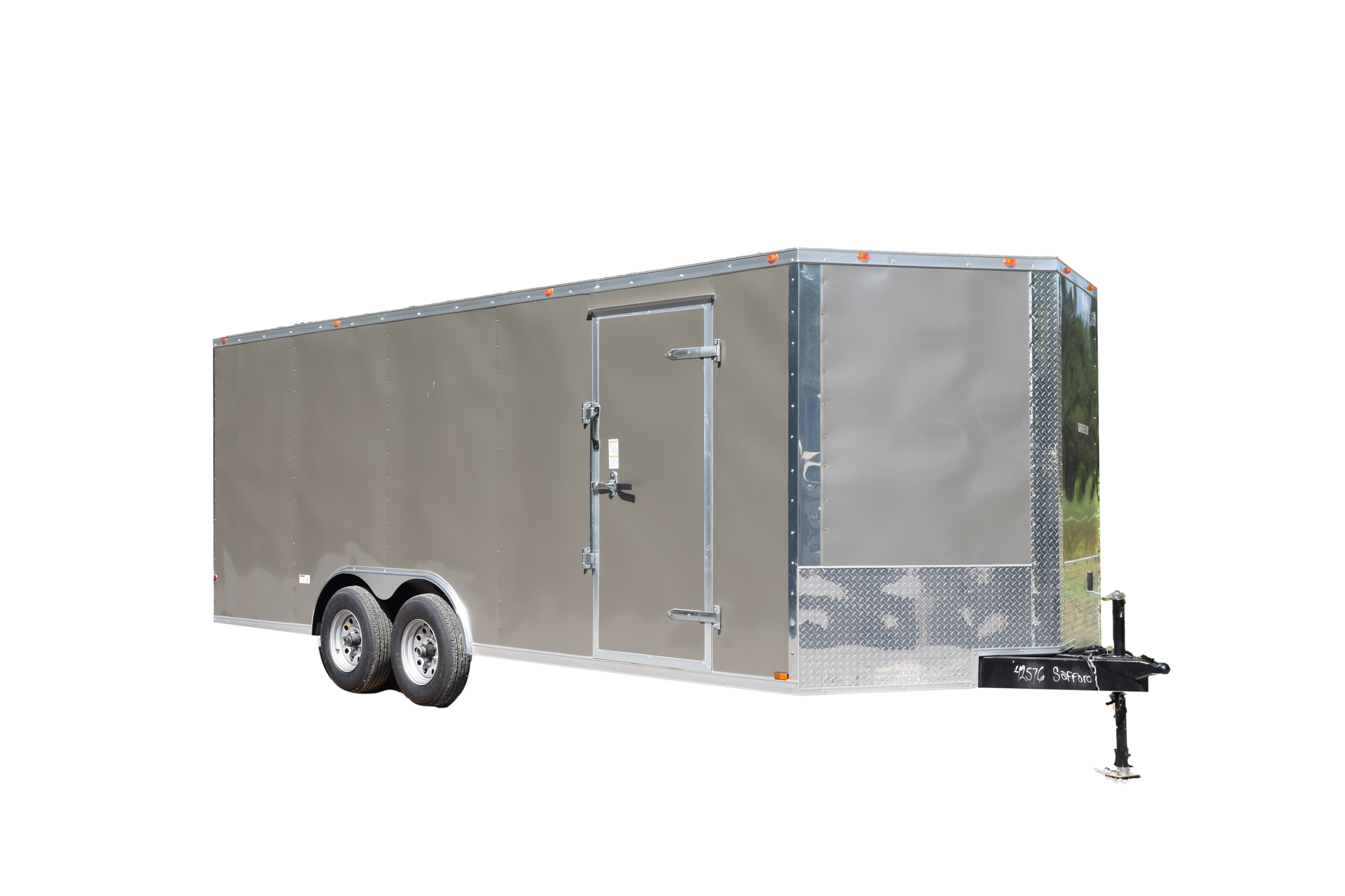 CY232 Cynergy 8.5x20 Enclosed Trailer TA 10K Pewter CY232 Cynergy 8.5x20 Enclosed Trailer TA 10K Pewter