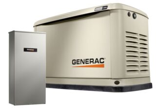 Generac Guardian 14KW Home Standby Generator w/ WiFi + 200ASE Transfer Switch