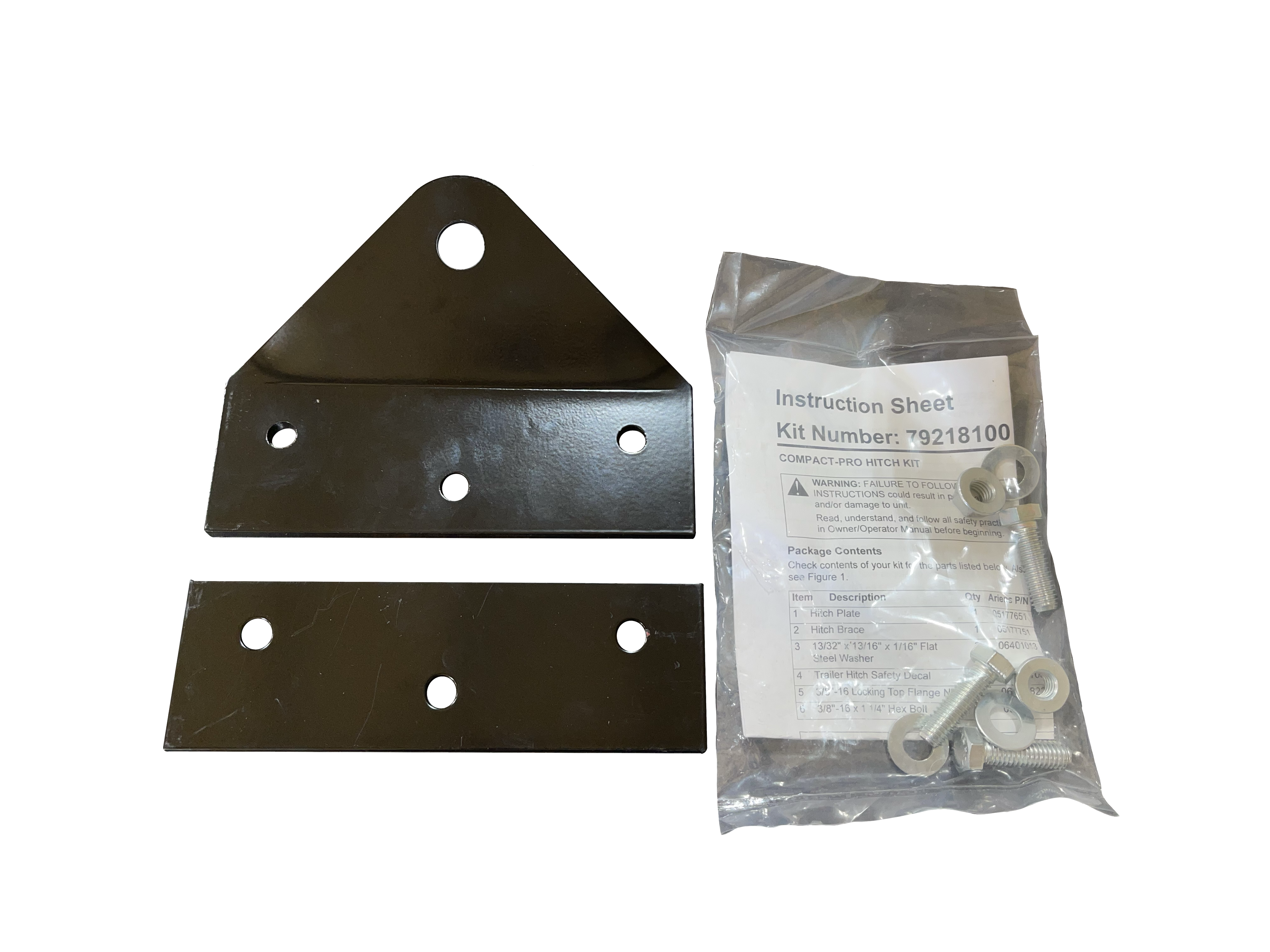 Gravely Compact Pro Hitch Kit OEM #79218100 Gravely Compact Pro Hitch Kit OEM #79218100