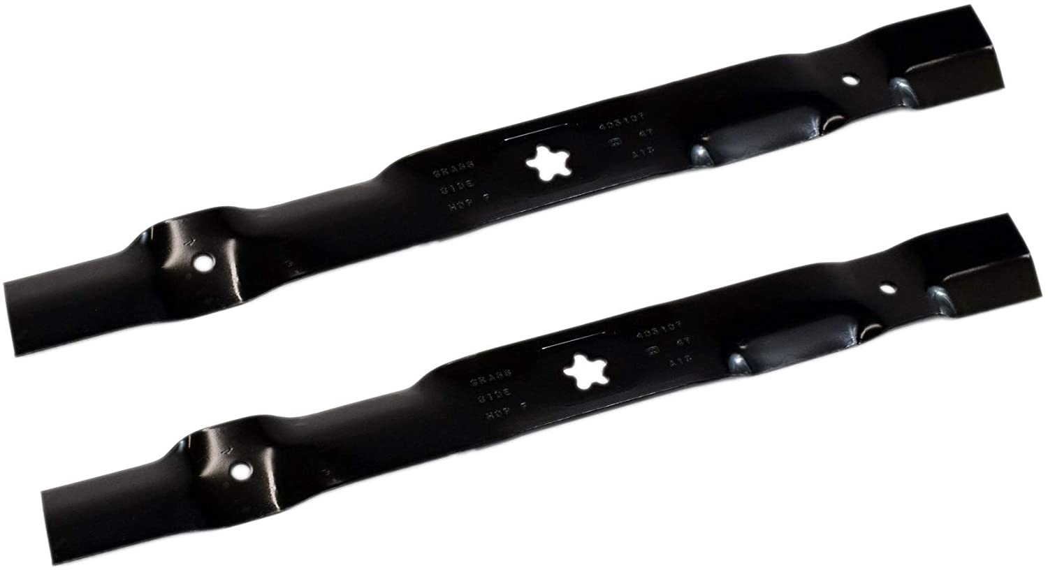 Husqvarna Mulch Mower Blades 46" OEM #532403107 (Set of 2) Husqvarna Mulch Mower Blades 46" OEM #532403107 (Set of 2)