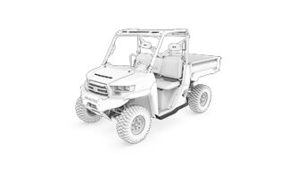 Gravely Atlas JSV Nerf Bars, Base OEM #79621700