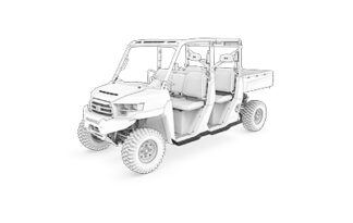 Gravely Atlas JSV Nerf Bars, Crew OEM #79621800