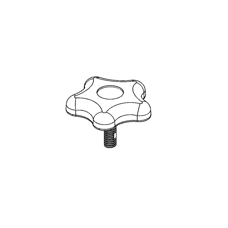 Ariens/Gravely Studded Wing Knob OEM #07500226 Ariens/Gravely Studded Wing Knob OEM #07500226
