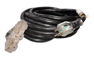Generac 7684 Generator Cord 25' 20A W/ Lighted Outlet #G0076480