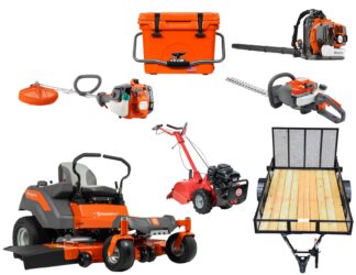 HH4249 Husqvarna Mower Bundle - Z254F Zero Turn 350BT Blower TW19118BMN