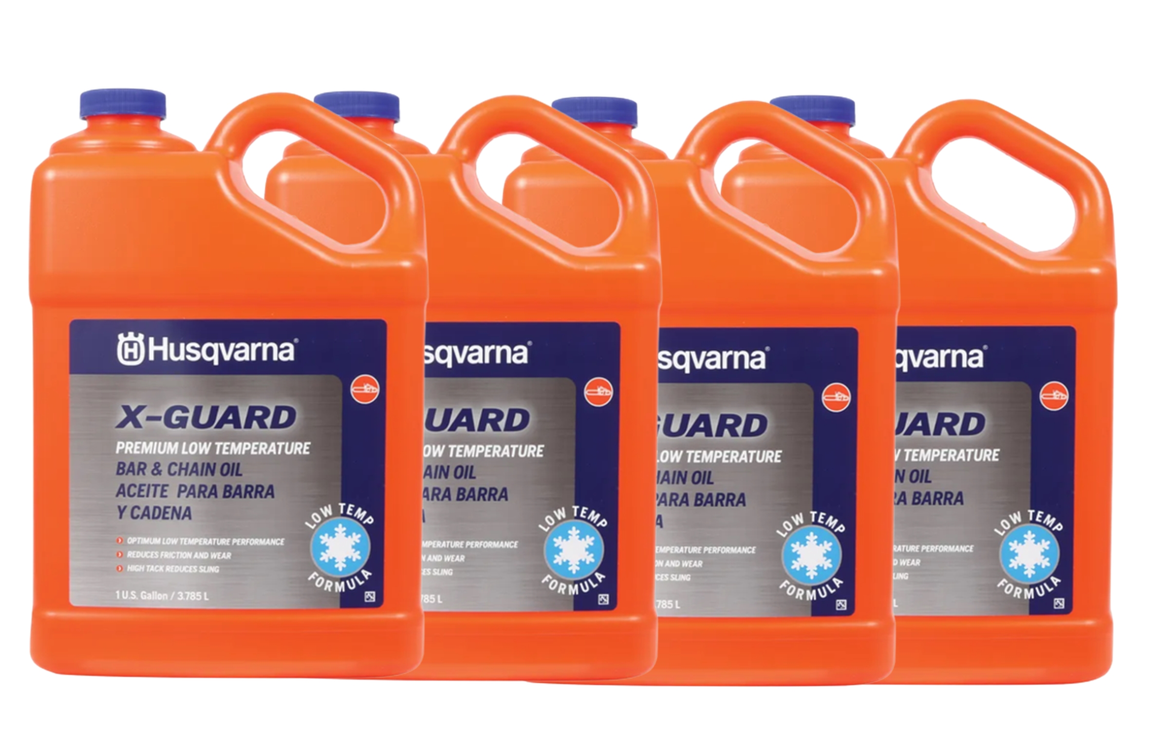 Husqvarna X-Guard Bar Oil Low Temp 1-Gallon Case/4 #593152901