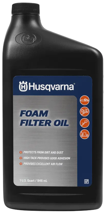 Husqvarna Foam Filter Oil 1-QT #593153401 Husqvarna Foam Filter Oil 1-QT #593153401