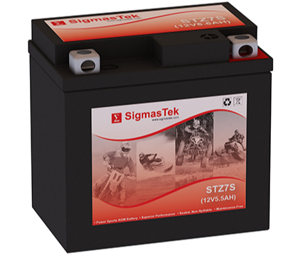Motorcycle Battery 12V #STZ7S Motorcycle Battery 12V #STZ7S