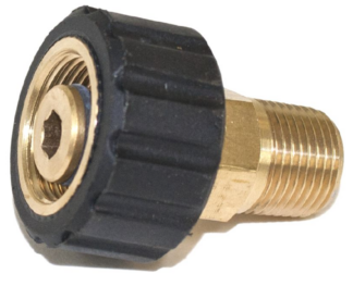 Fixed Twist-Fast Coupler 22mm Female X 3/8" Male #285-0494