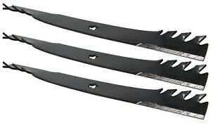 Husqvarna 61" Laser Edge Mulch Blades (Set of 3) OEM #593368004