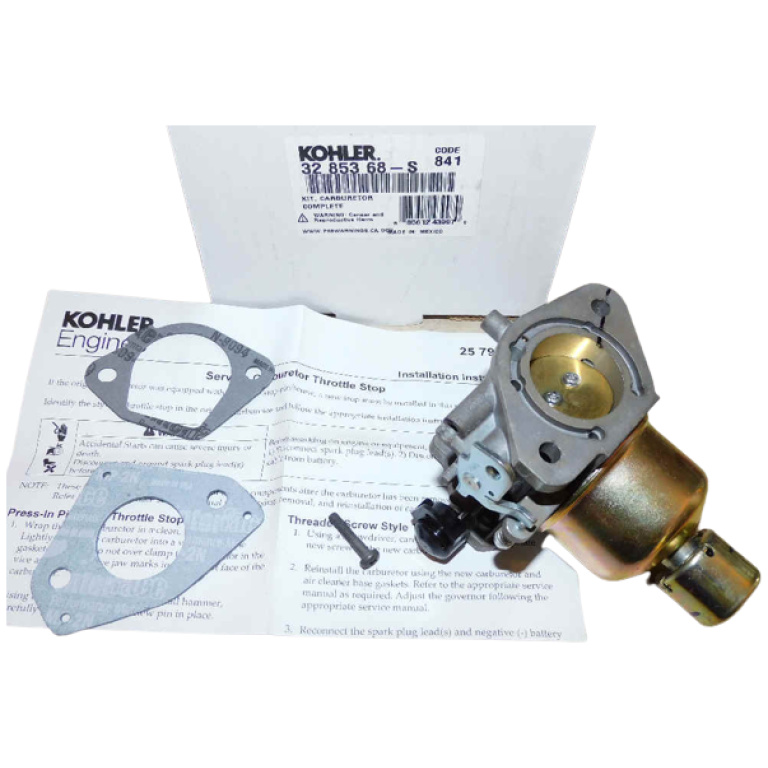 Kohler Carburetor Kit OEM 3285368S Safford Equipment Company