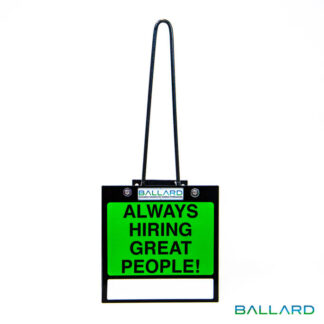 Ballard Cone Caddy W/ Marketing Sign #CONECADDY-01