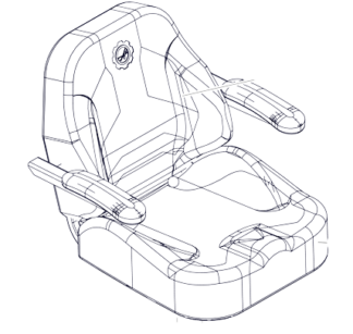 Ariens IKON XD Seat OEM #05180900