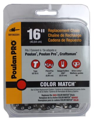 Poulan Pro 16" Chainsaw Chain 3/8" .050 56DL #581562201