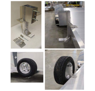 Aluma 82 Series Spare Tire Carrier #20-0000273