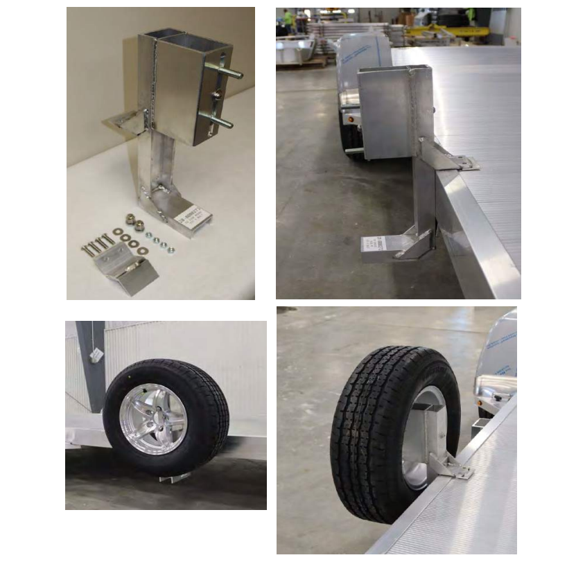 Aluma 82 Series Spare Tire Carrier #20-0000273 Aluma 82 Series Spare Tire Carrier #20-0000273