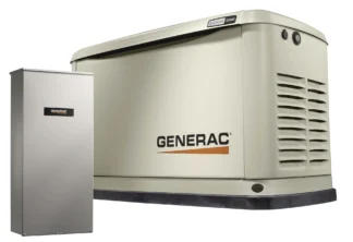 Generac Guardian 24KW Home Standby Generator W/ Wi-Fi & 200 ASE Transfer Switch