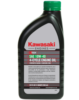 Kawasaki SAE 10W40 Engine Oil 1-QT #99969-6296