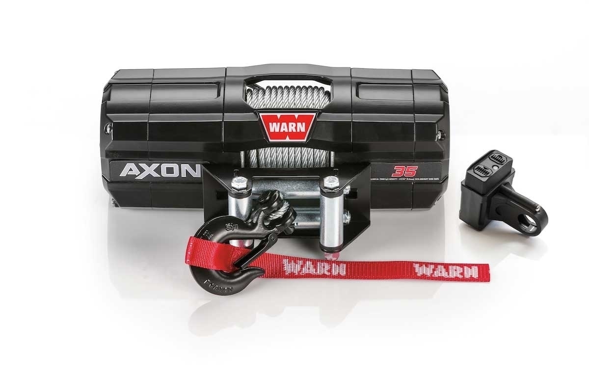 Warn Axon 3500LB Winch #101135 Warn Axon 3500LB Winch #101135