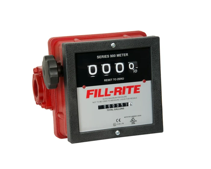Fill-Rite Mechanical Flow Meter 1" NPT #901C Fill-Rite Mechanical Flow Meter 1" NPT #901C