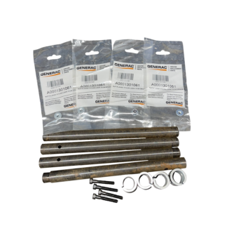 Generac Hammer Shafts Kit OEM #A0000975713