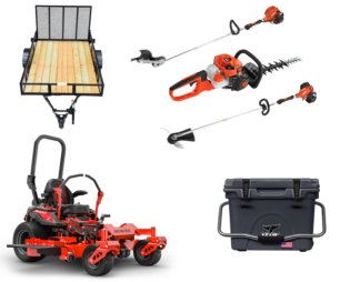 AE577 Gravely Mower Bundle Pro Turn Z 52 Zero Turn SRM2620 Trimmer PE225 Edger