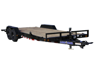 LT611 Load Trail 7X20 Car Hauler 10K W/ Slide Ramps