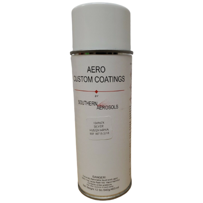 Husqvarna Silver 417 Spray Paint OEM 532126967 Safford Equipment Company