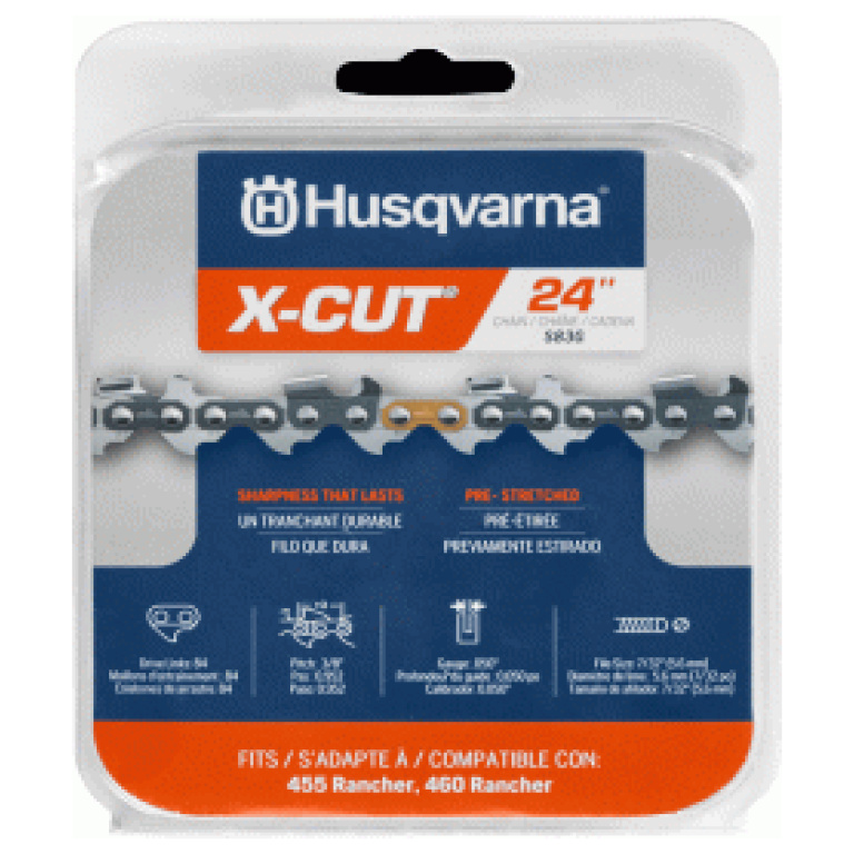 Husqvarna XCut Chainsaw Chain S83G 3/8 .050 84DL OEM 529475084