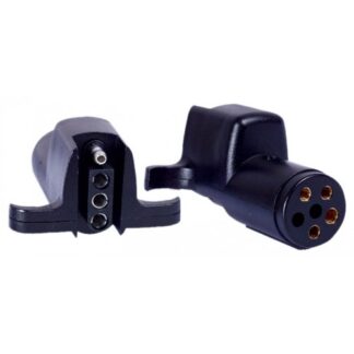 Uriah 6-Way Round to 4-Way Flat Molded Adapter #UE624000